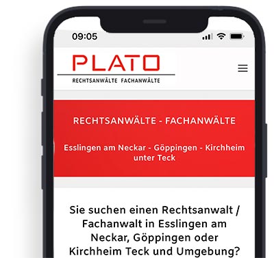 Newsletter PLATO Rechtsanwälte Esslingen Göppingen Kirchheim